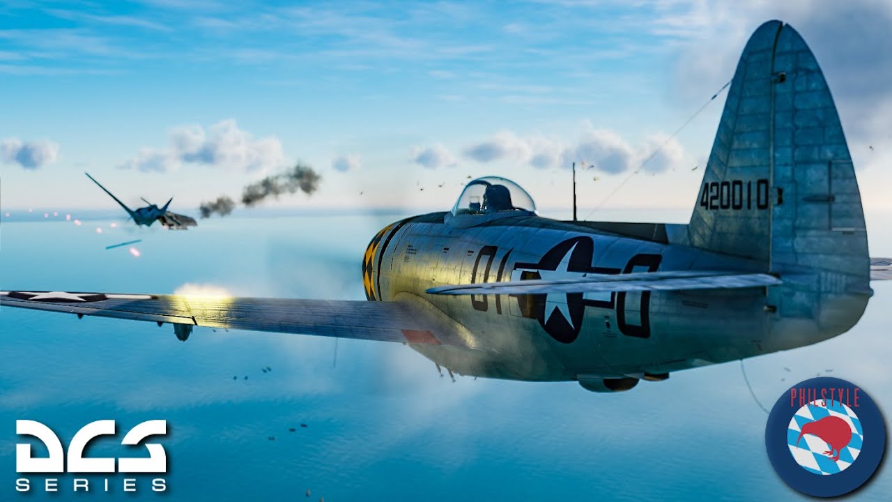 P47 Thunderbolt for DCS - Early Access Dog-fighting with A.I.