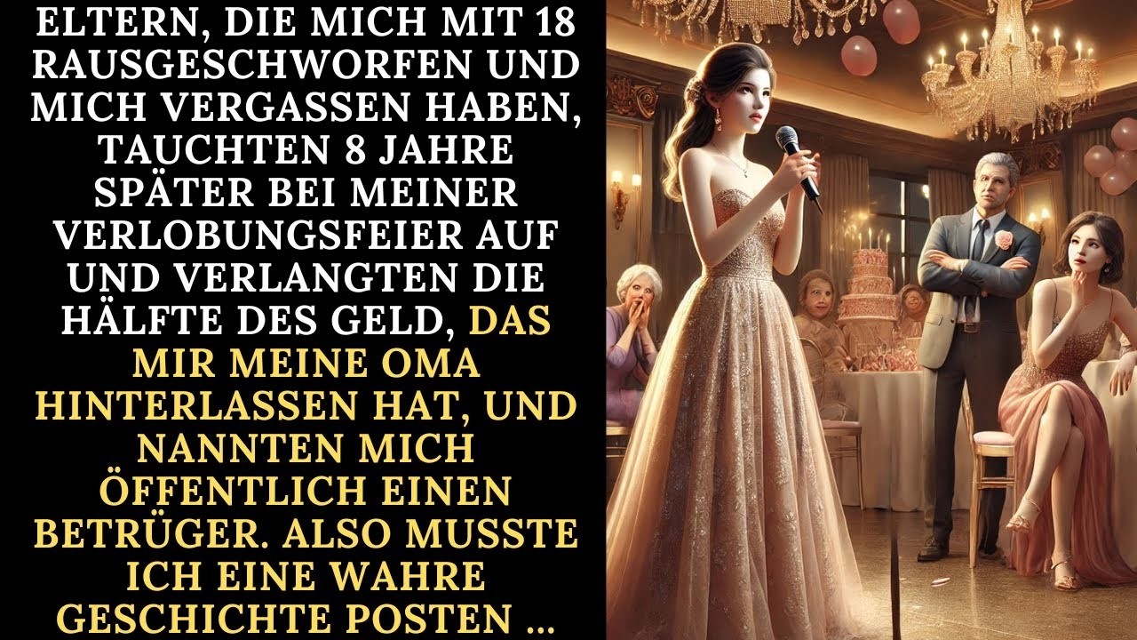 Eltern, die mich mit 18 rausgeschmissen und mich vergessen haben, tauchten vor 8 Jahren bei meiner.