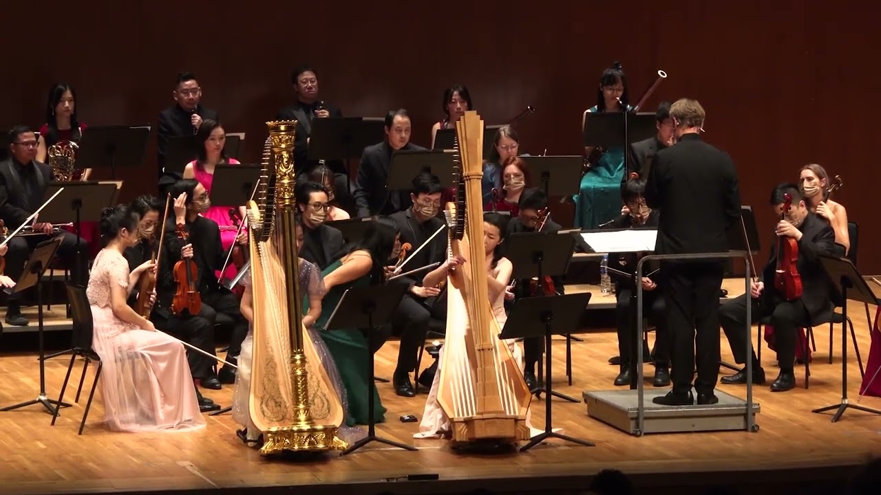 Elias Parish-Alvars | Concertino for Two Harps in D minor, Op. 91