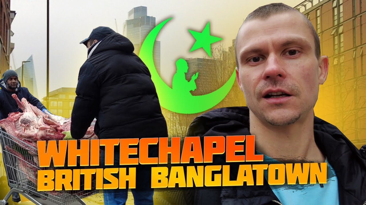 Whitechapel is the British Banglatown, area in East London in Tower Hamlets. London Vlog 🇬🇧🇧🇩