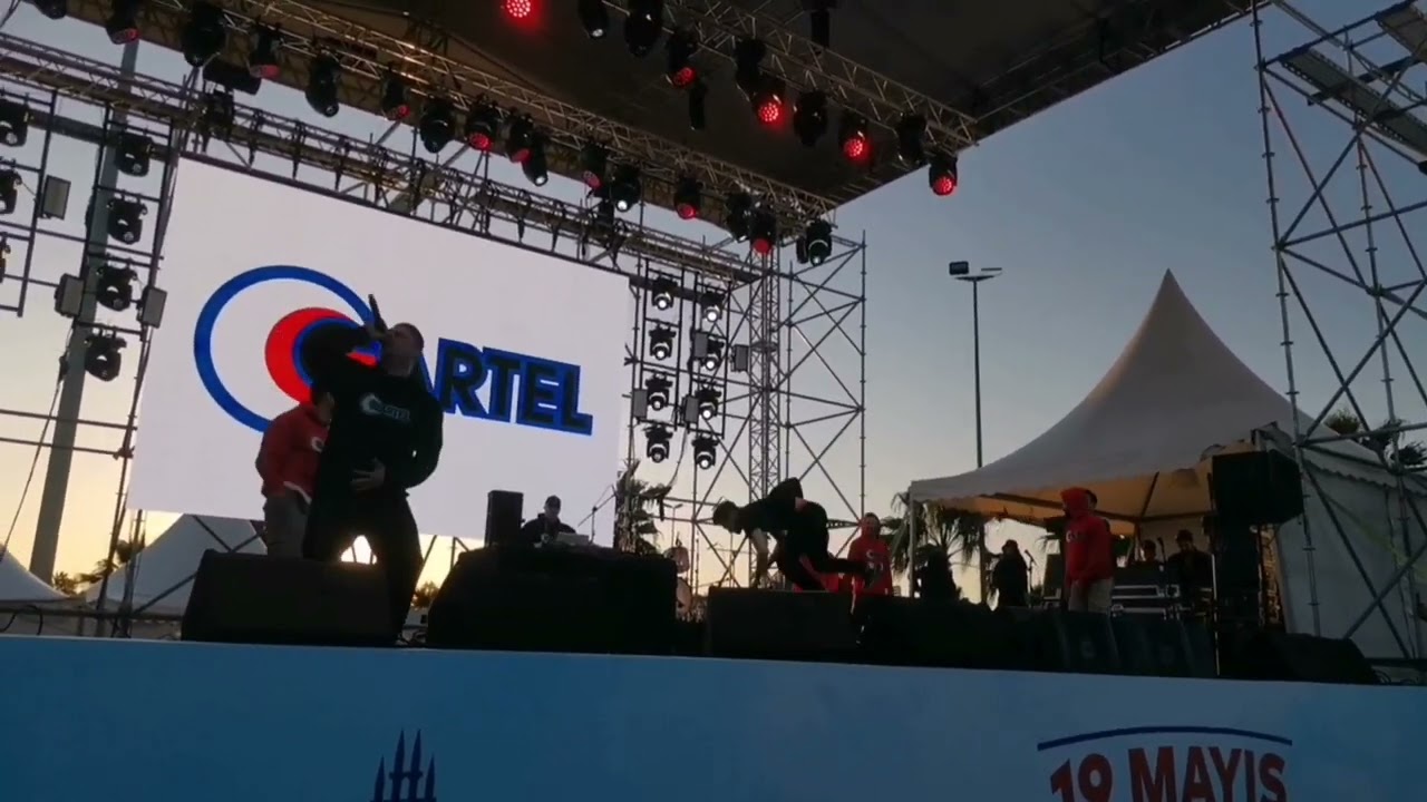 Erci E & Kabus Kerim (Cartel) - Cartel (Canlı Performans)