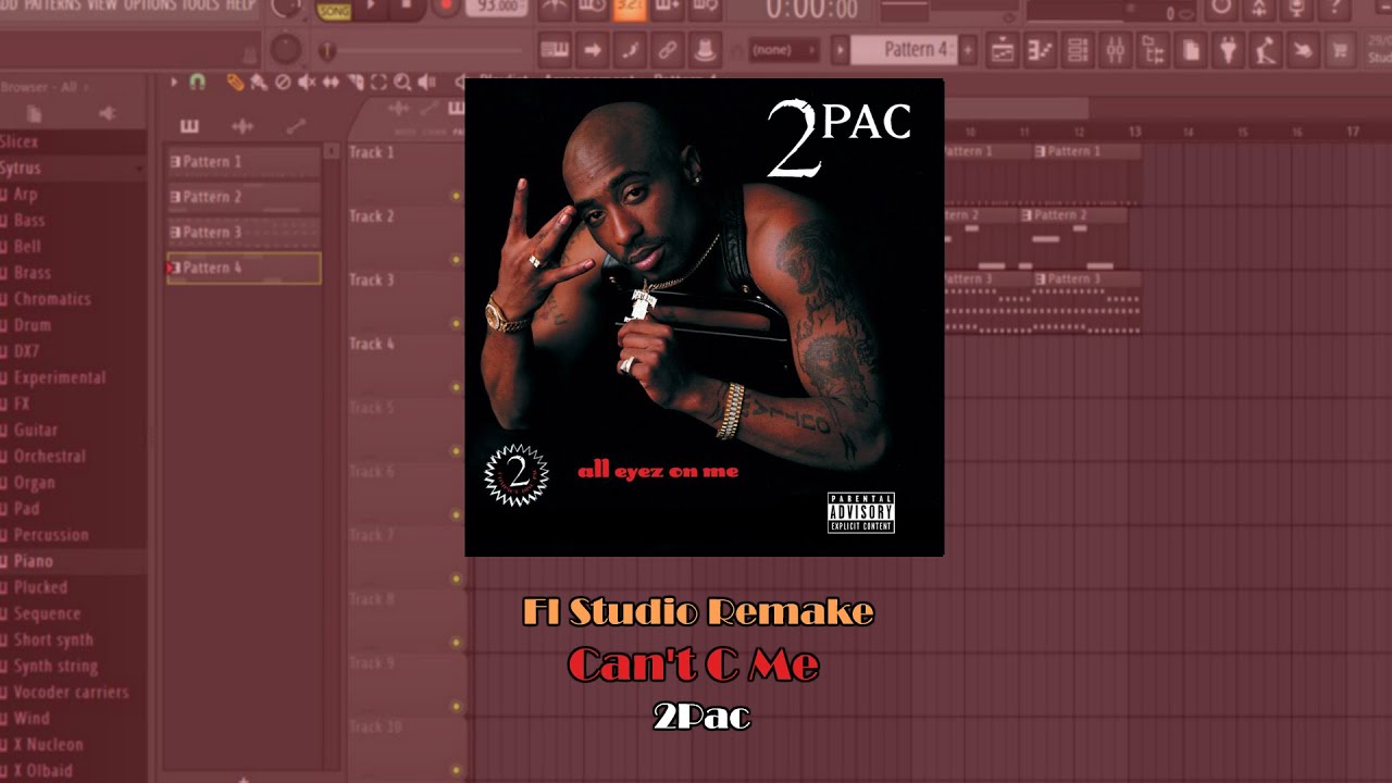 2Pac - Can't C Me (Fl Studio 21 Remake + Download)