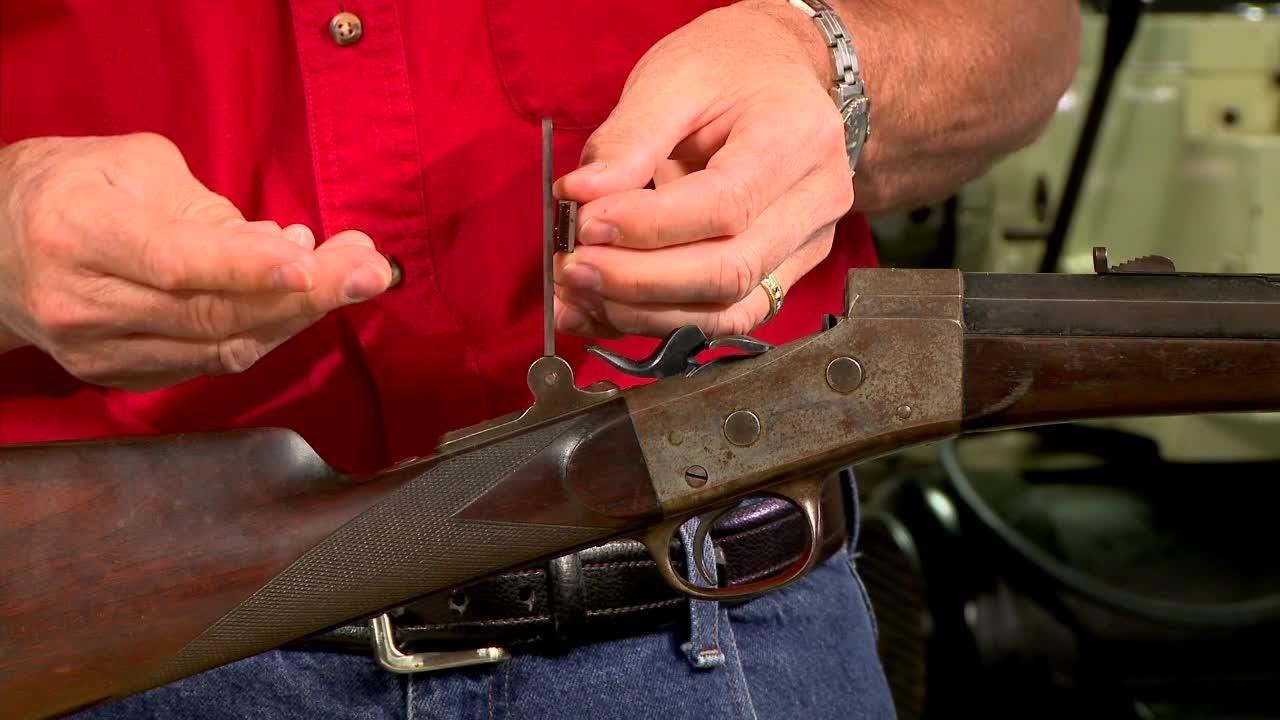 Gunsmithing - How to Make an Original Style Tang Sight for a Rolling Block Target Rifle