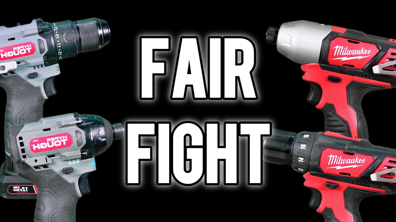 Milwaukee M12 vs. Hyper Tough Brushless | Drill & impact driver