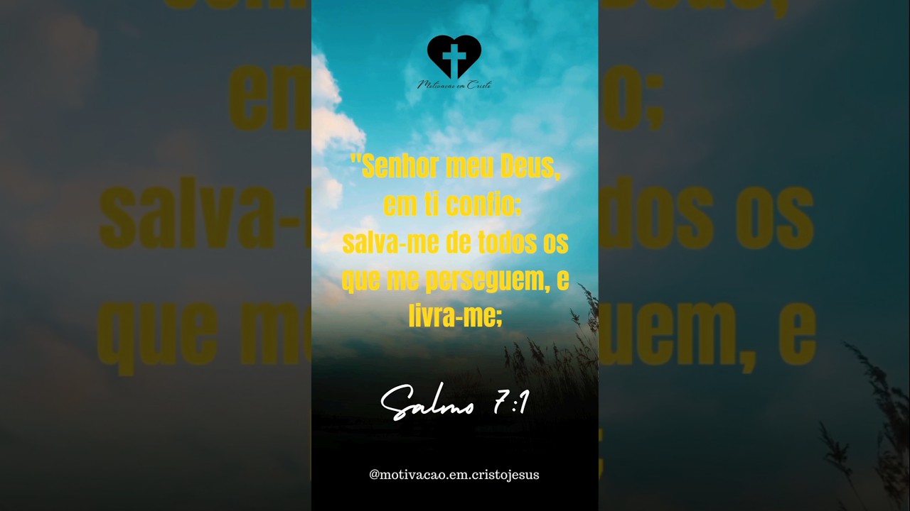 Motiva&ccedil;&atilde;o em Cristo - Eu confio em ti Senhor meu Deus! #bomdia #felizanonovo #ora&ccedil;&atilde;o #motiva&ccedil;&atilde;o #f&eacute;