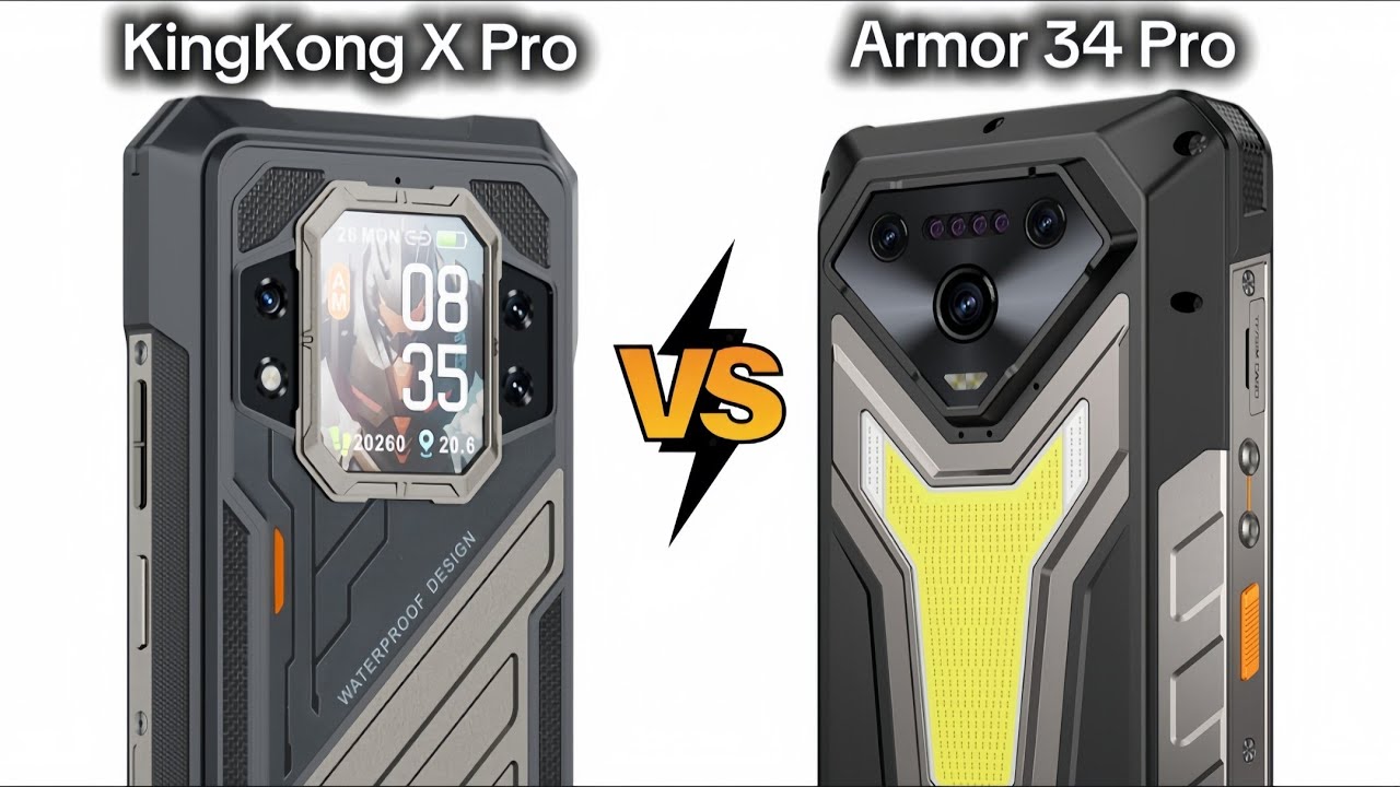 Cubot KingKong X Pro vs Ulefone Armor 34 Pro | Full comparison