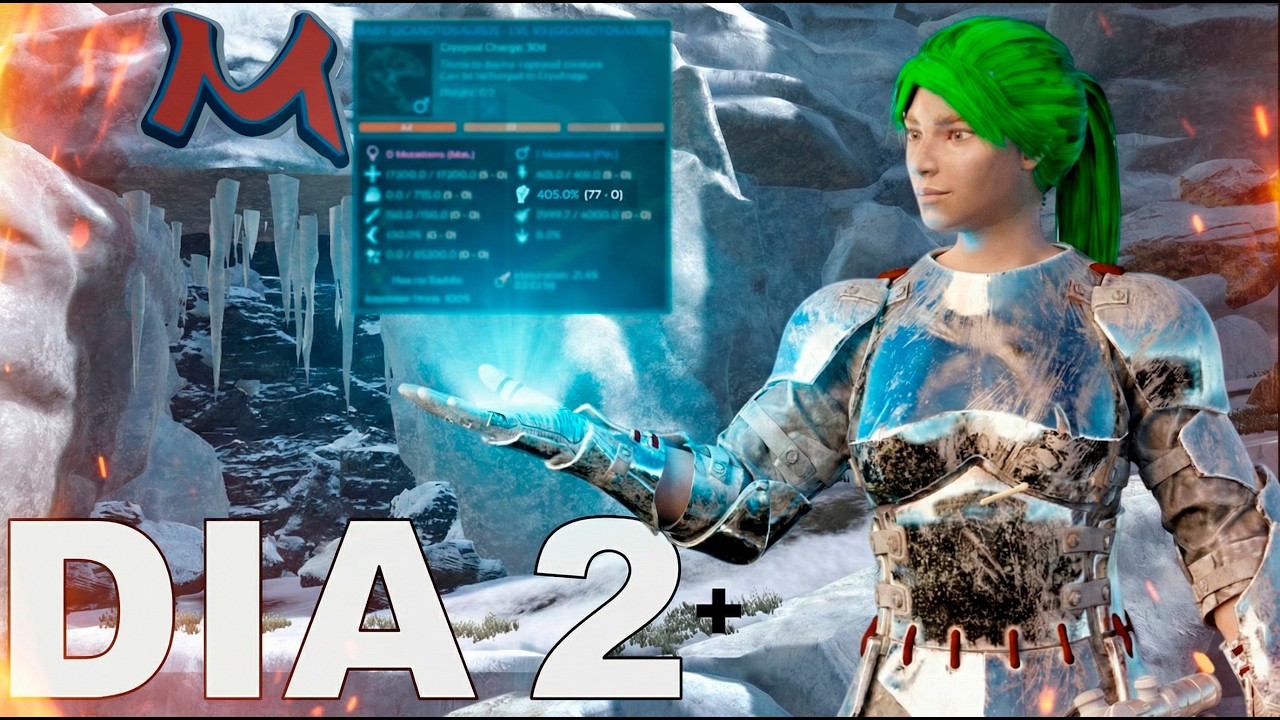 DIA2 Como Domine TODOS Los MESA DINOS Del SERVER | MESA 2 MAN 4000$ Ark PVP