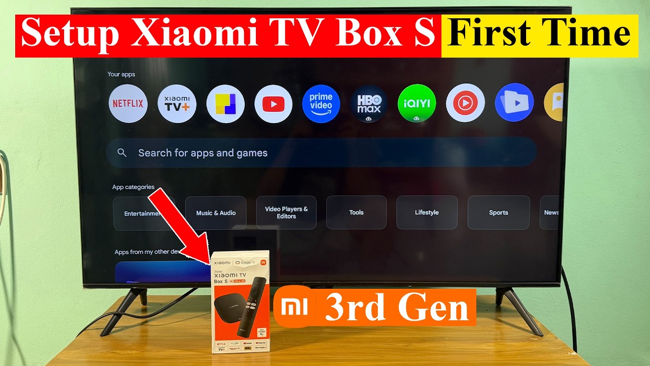 Jak skonfigurować Xiaomi TV Box S 3. generacji