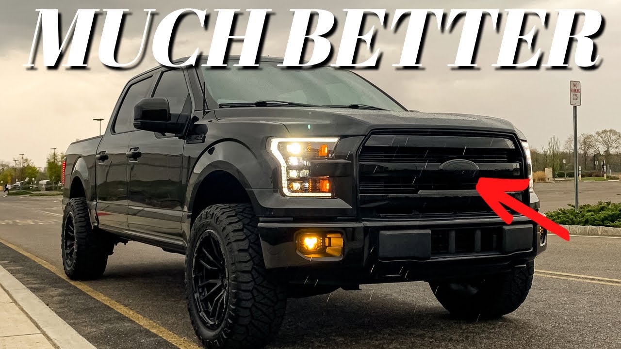 Installing Blacked Out Ford Badges On My F150 | Cabin Filter Replacement