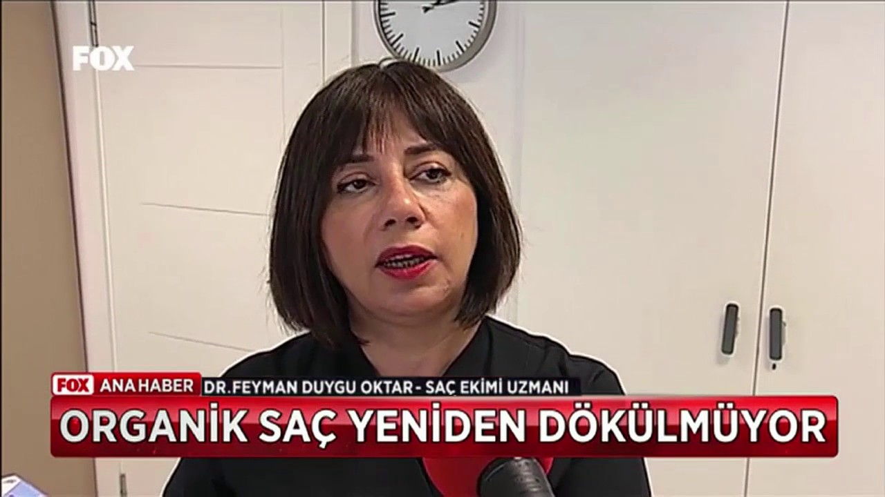 Saç Ekimi için Yeni Teknik: Organik Saç Ekimi! -FoxTV