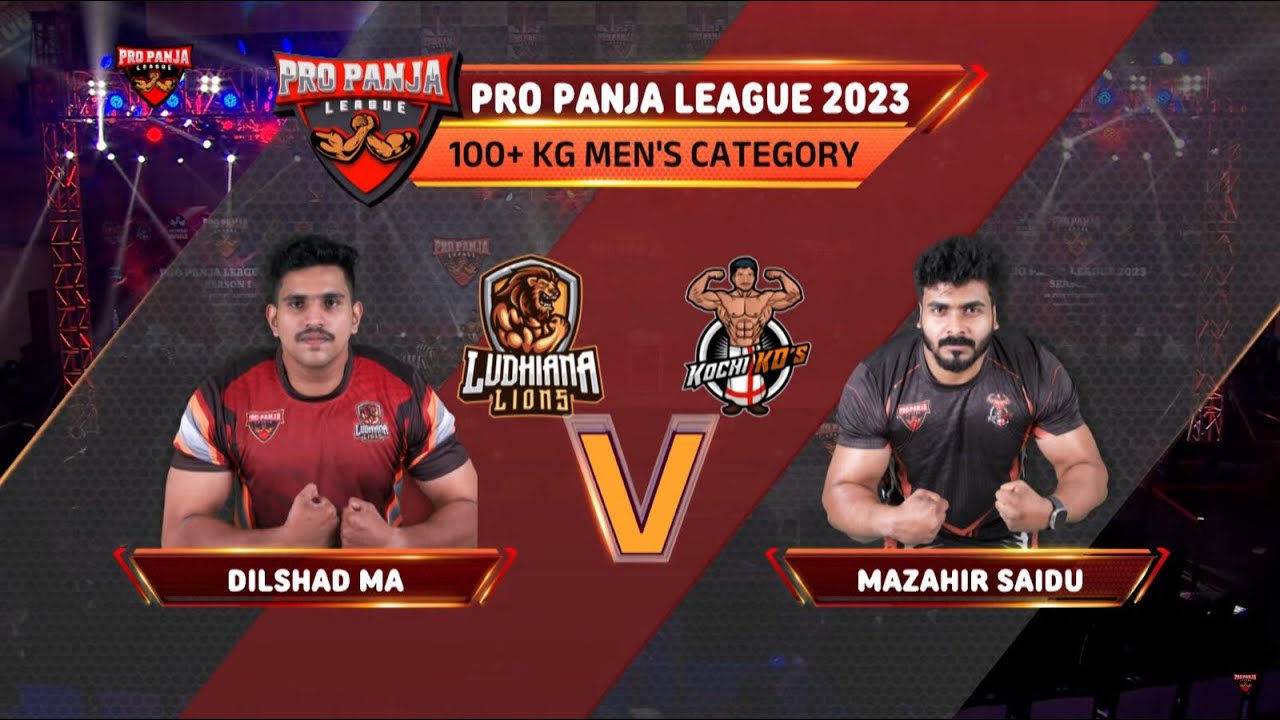 Mazahir Saidu vs Dilshad MA | Kochi KD's vs Ludhiana Lions | Full Match | 2023 | Pro Panja League