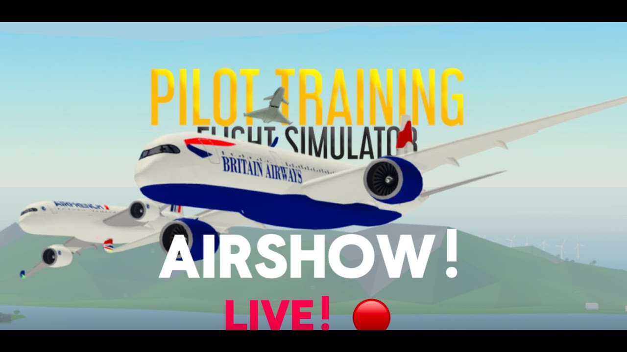 PTFS LIVE 🔴 Airshow & Fun in PTFS | You can join too!