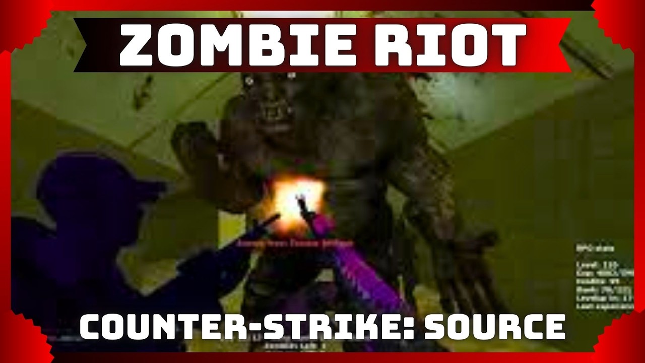 Counter-strike Source | Zombie Riot #46 (4k)