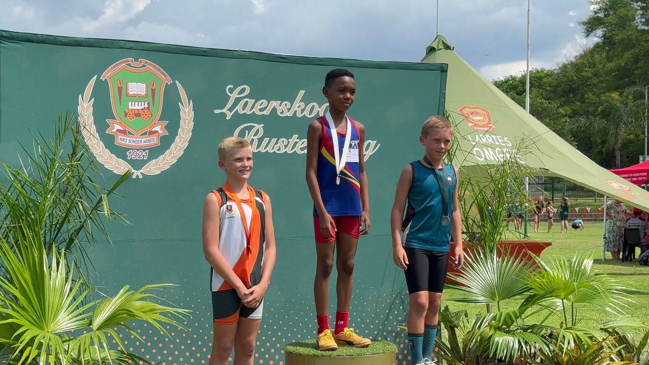 Rustenburg laerskool Primary athletic meeting 2025/01 #100m #200m #Relay #longjump #Medal ceremony