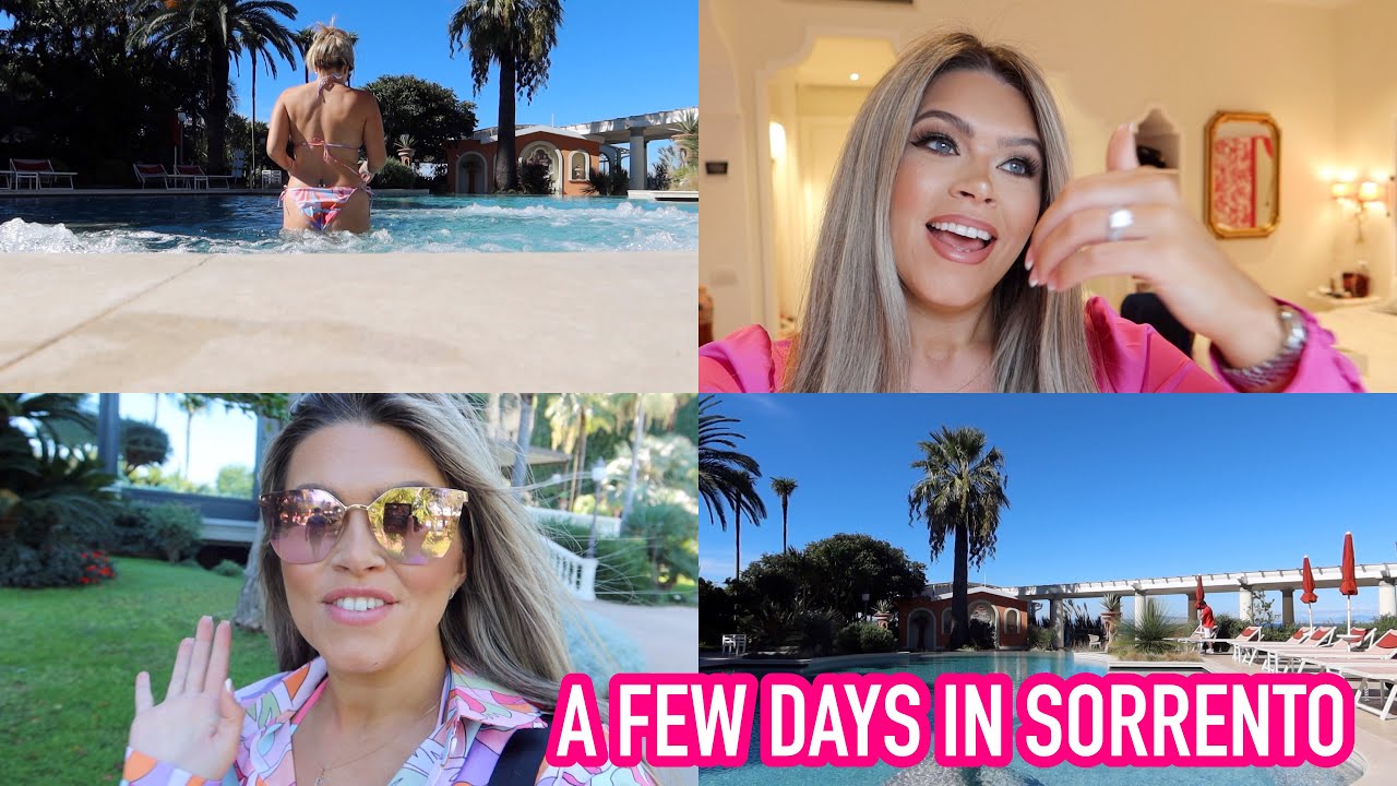 MY HUSBANDS 30TH BIRTHDAY IN SORRENTO - TRAVEL VLOG | PAIGE