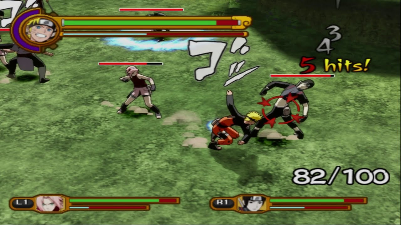 100 Man Challenge - Expert | Naruto Shippuden Ultimate Ninja 5