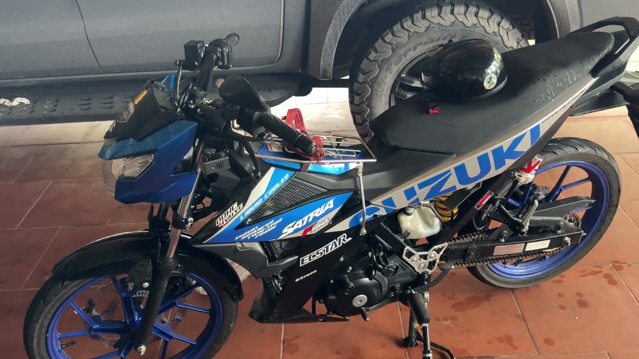 SATRIA F150 Chiếc xe Qua Thời Hot Nhưng Nó Vẫn rất thú vị. 