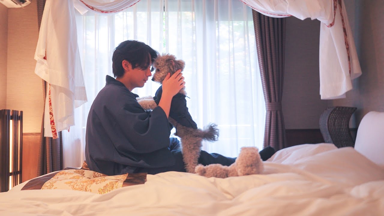 🐶愛犬と泊まれる伊豆のリゾート宿「ウブドの森」が豪華すぎて最高でした、、、