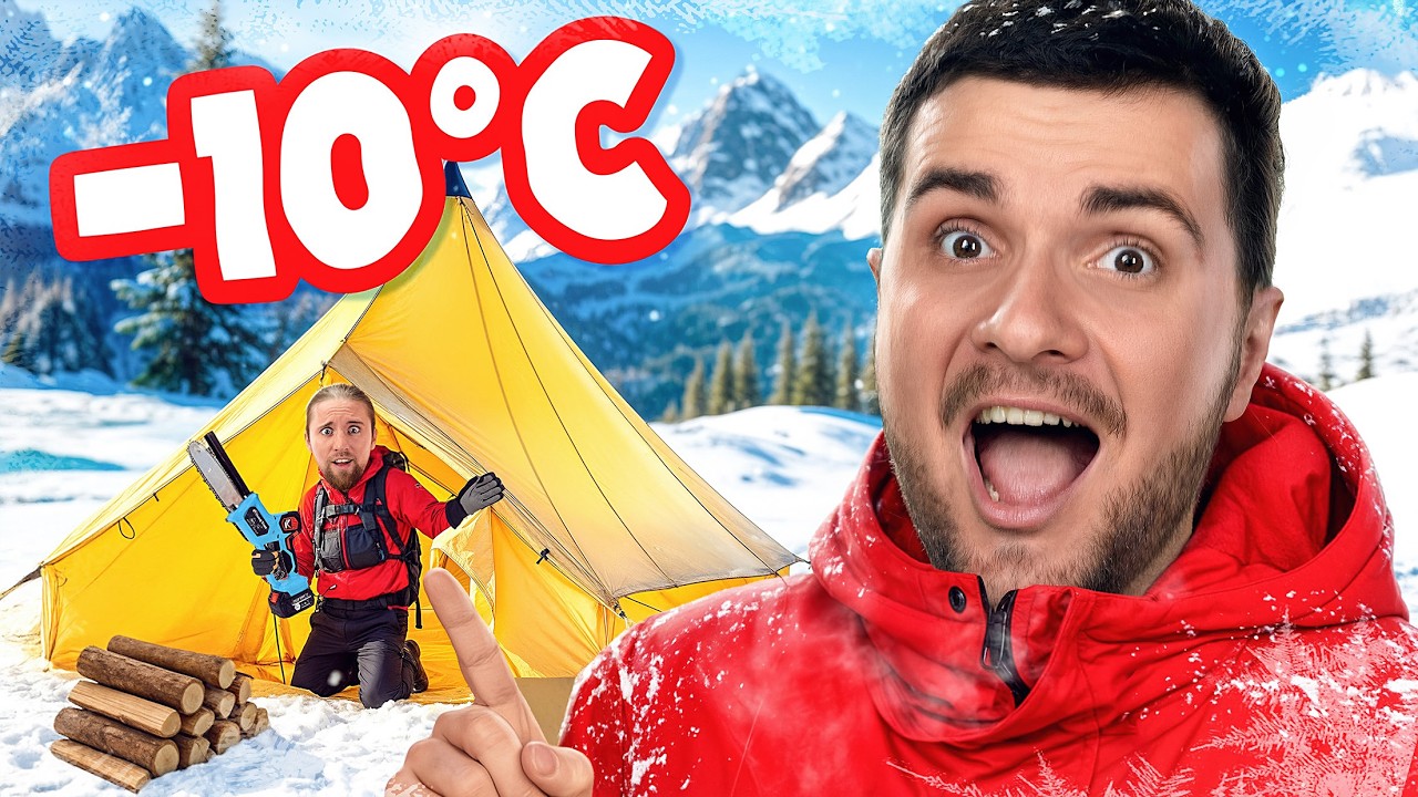 ON SURVIT 24H en HAUTE MONTAGNE ! (UNIQUEMENT avec des objets wish)