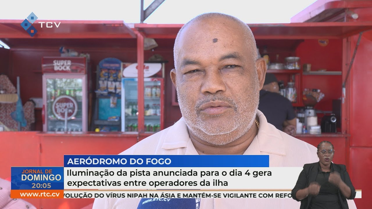 Iluminação da pista anunciada para o dia 4 gera expectativas entre operadores da ilha