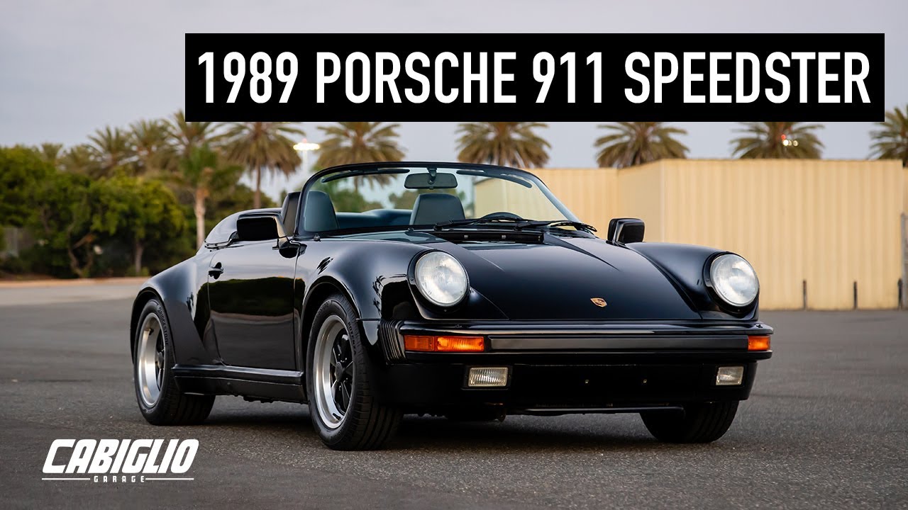1989 Porsche 911 Speedster - Walk Around and Drive