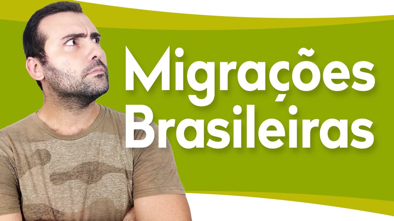 MIGRAÇÕES BRASILEIRAS - PRINCIPAIS MIGRAÇÕES BRASILEIRAS - MIGRAÇÃO RURAL-URBANO, PENDULAR