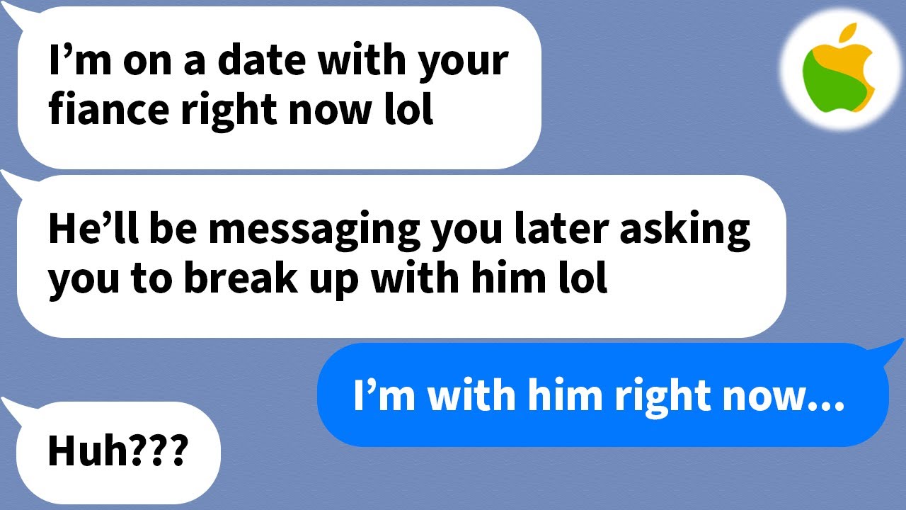 【Apple】 My sister thought she was stealing my fiancé but...