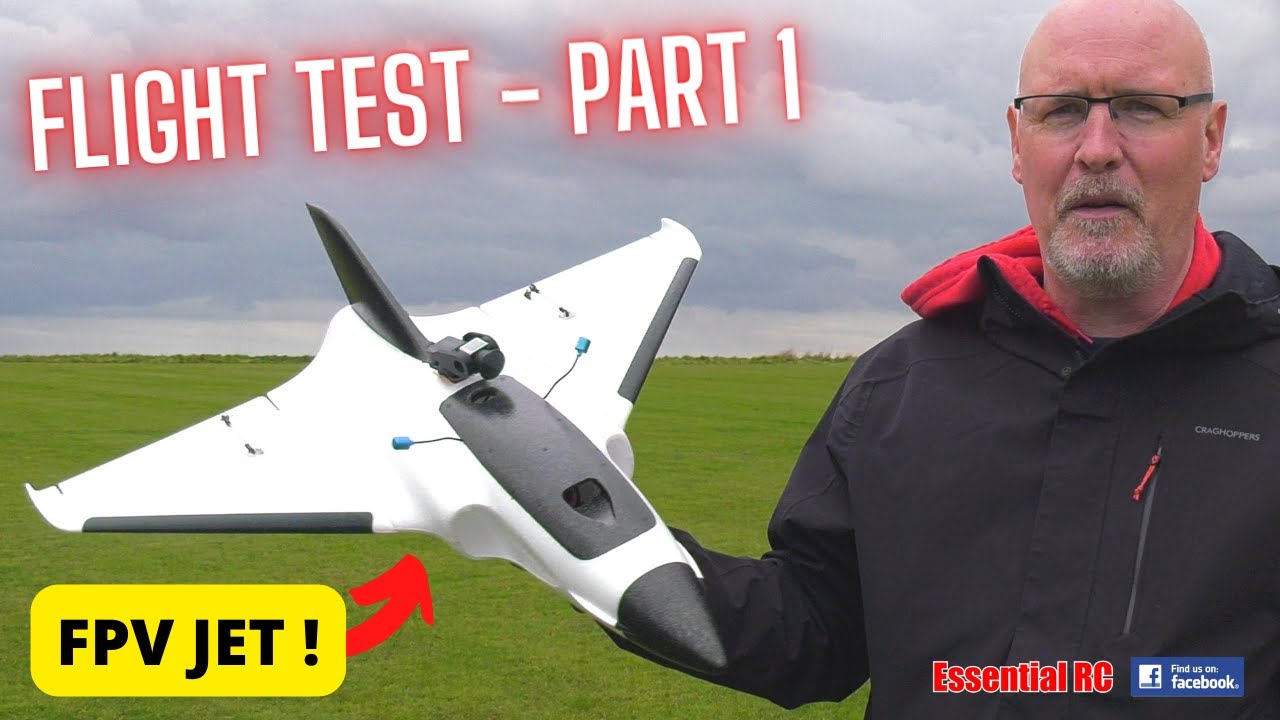 CHEAP and EASY TO ASSEMBLE EDF RC JET | How does it fly ? | Essential RC Flight Test | Part 1