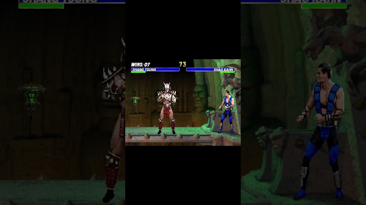 MK3 Shang Tsung 100% vs Shao Kahn #mk3 #mortal #kombat #combo #retro #shangtsung #shaokahn #fireball