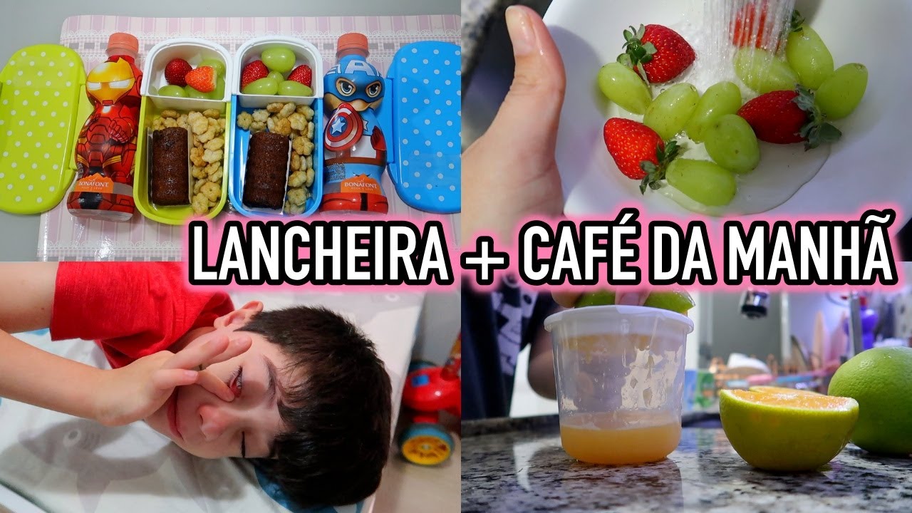 MONTANDO O LANCHE DA ESCOLA + CAFÉ DA MANHÃ DOS GÊMEOS #16