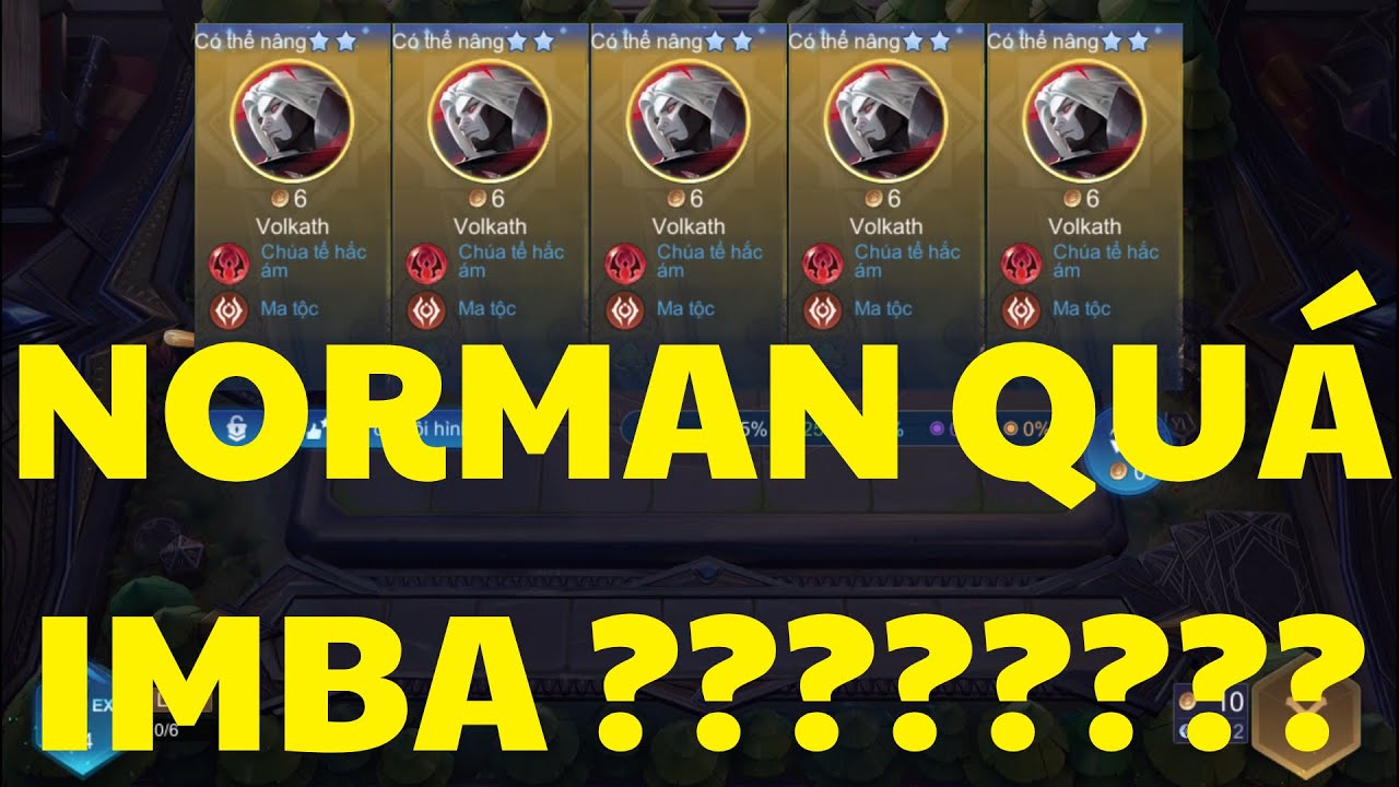 ĐỘI HÌNH NORMAN ĐANG QUÁ BÁ TRÊN RANK HIỆN TẠI ??? | CỜ LIÊN QUÂN SIZ