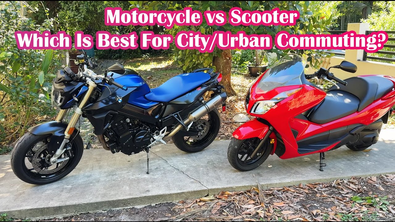 Motorcycle vs Scooter For City Commuting: Which One Is The Best Option?