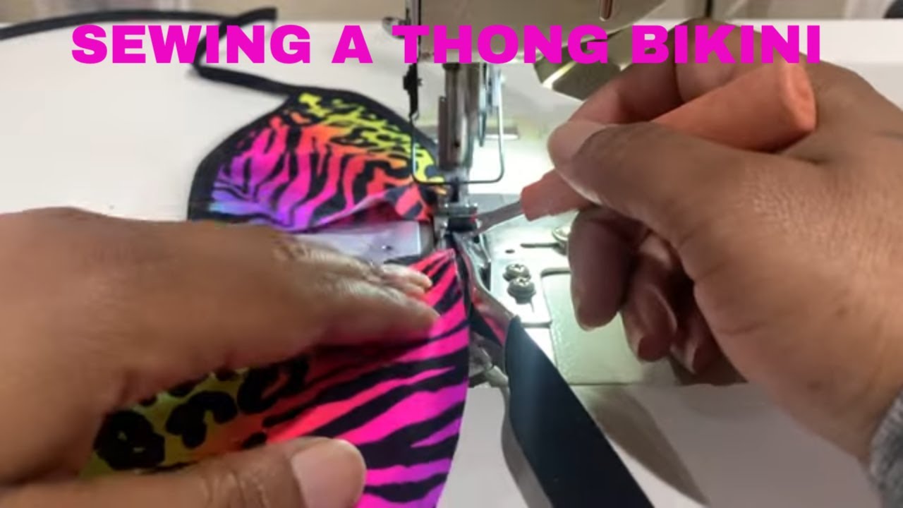 DIY: The Fastest Way to Sew a Thong Bikini