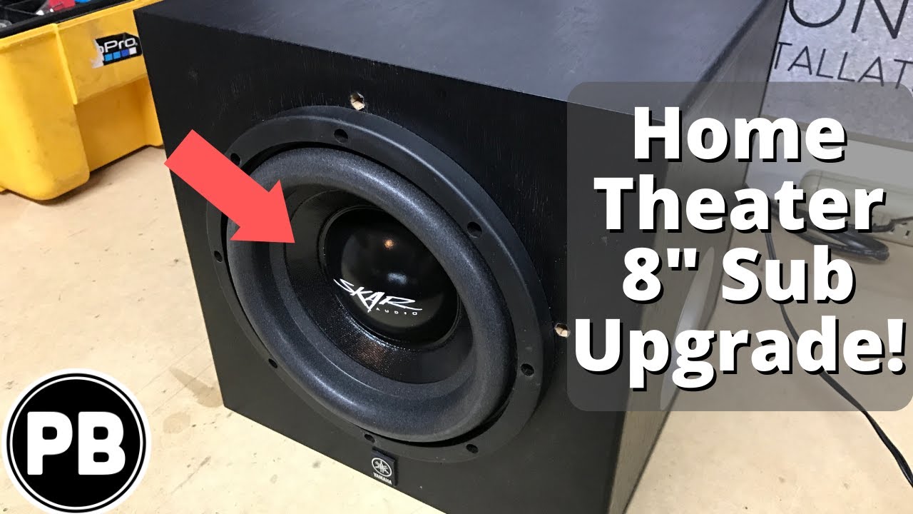 Home Theater Subwoofer Replacement | Skar 8