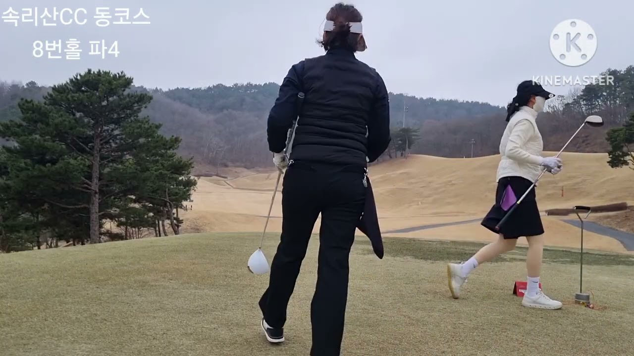 속리산CC 동코스 8번홀 파4