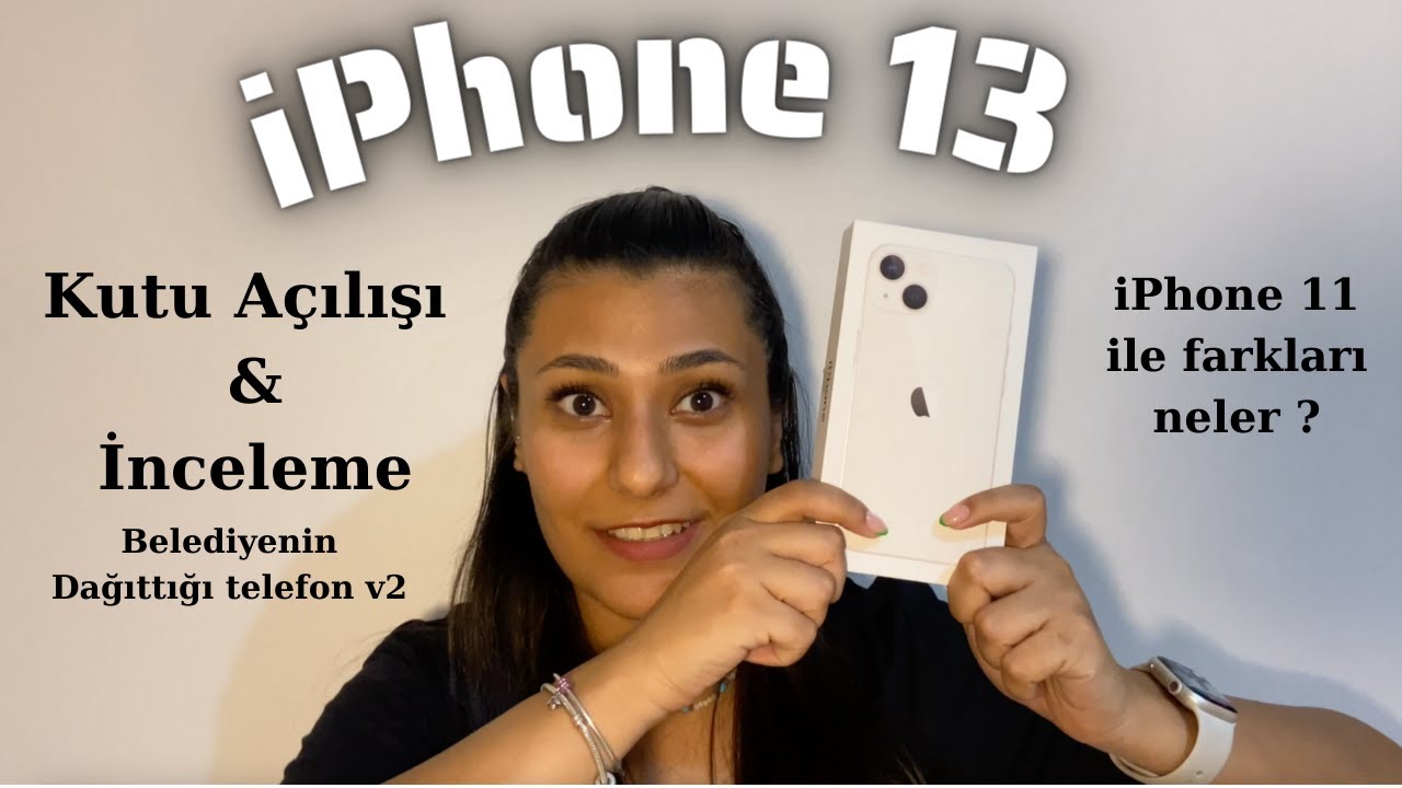 iPhone 13 Kutu Açılışı & Ön İnceleme iPhone 11 İle Farkları Neler ? Neden 13 Satın Aldım 📱 🍏 #iPhone