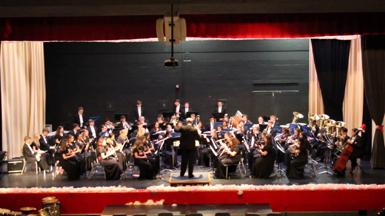 2018 CHS Band Christmas Concert - Wind Ensemble - Fantasy on Coventry Carol - 12/14/18