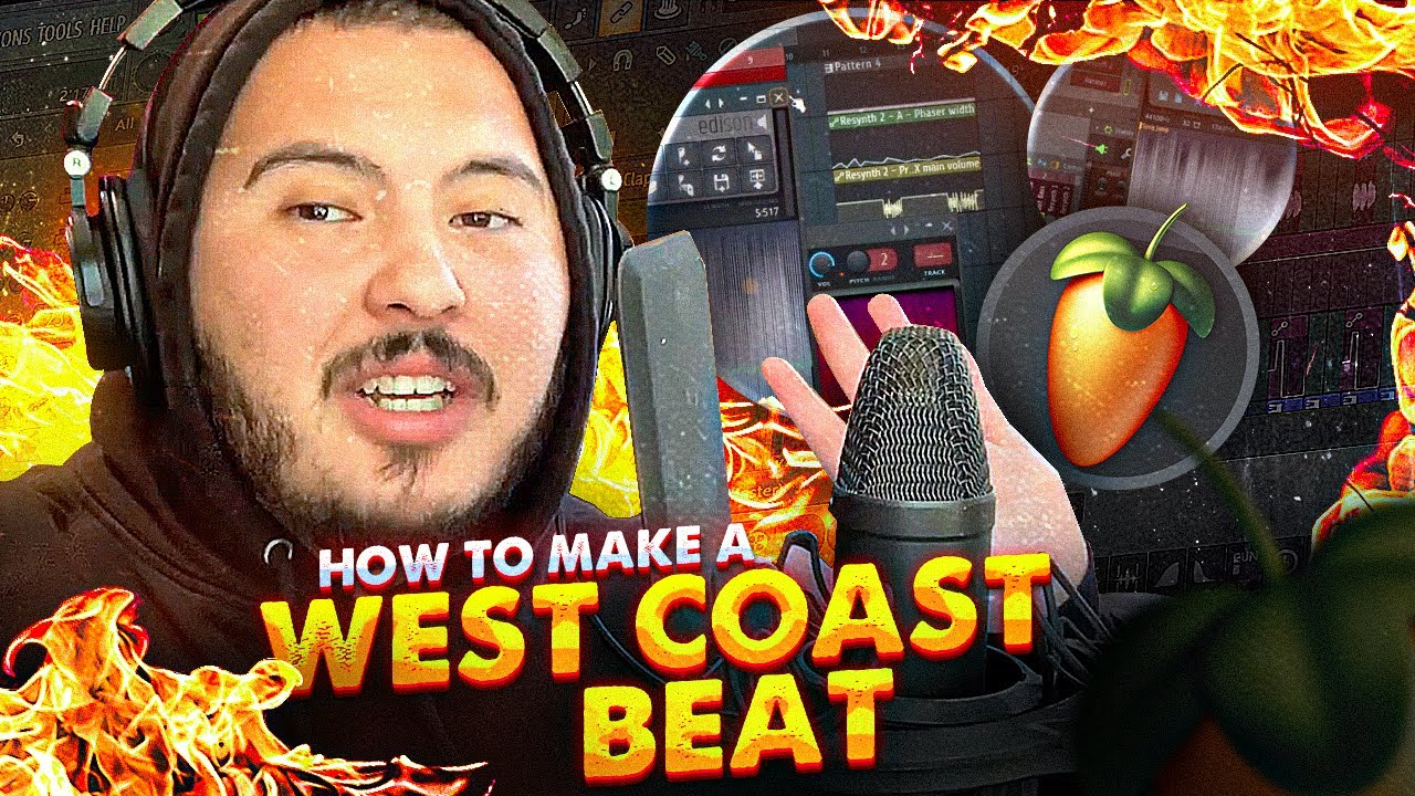 Making a West Coast Beat From Scratch | How to make a west coast beat 2021