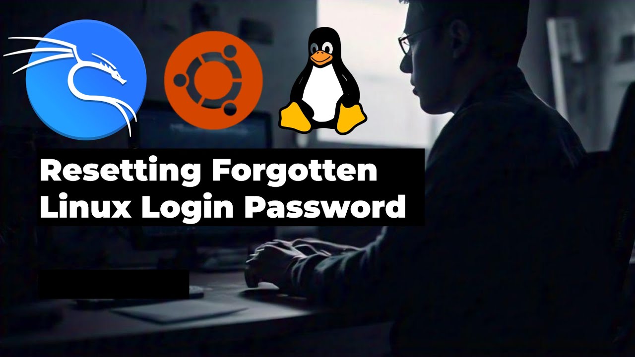 How To Reset Login Password For Kali Linux And Ubuntu OS - Forgotten Password Or Username