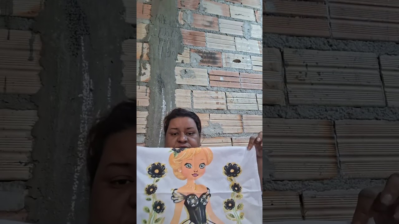 Mostrando a minha produção de pano de prato de saia de boneca 