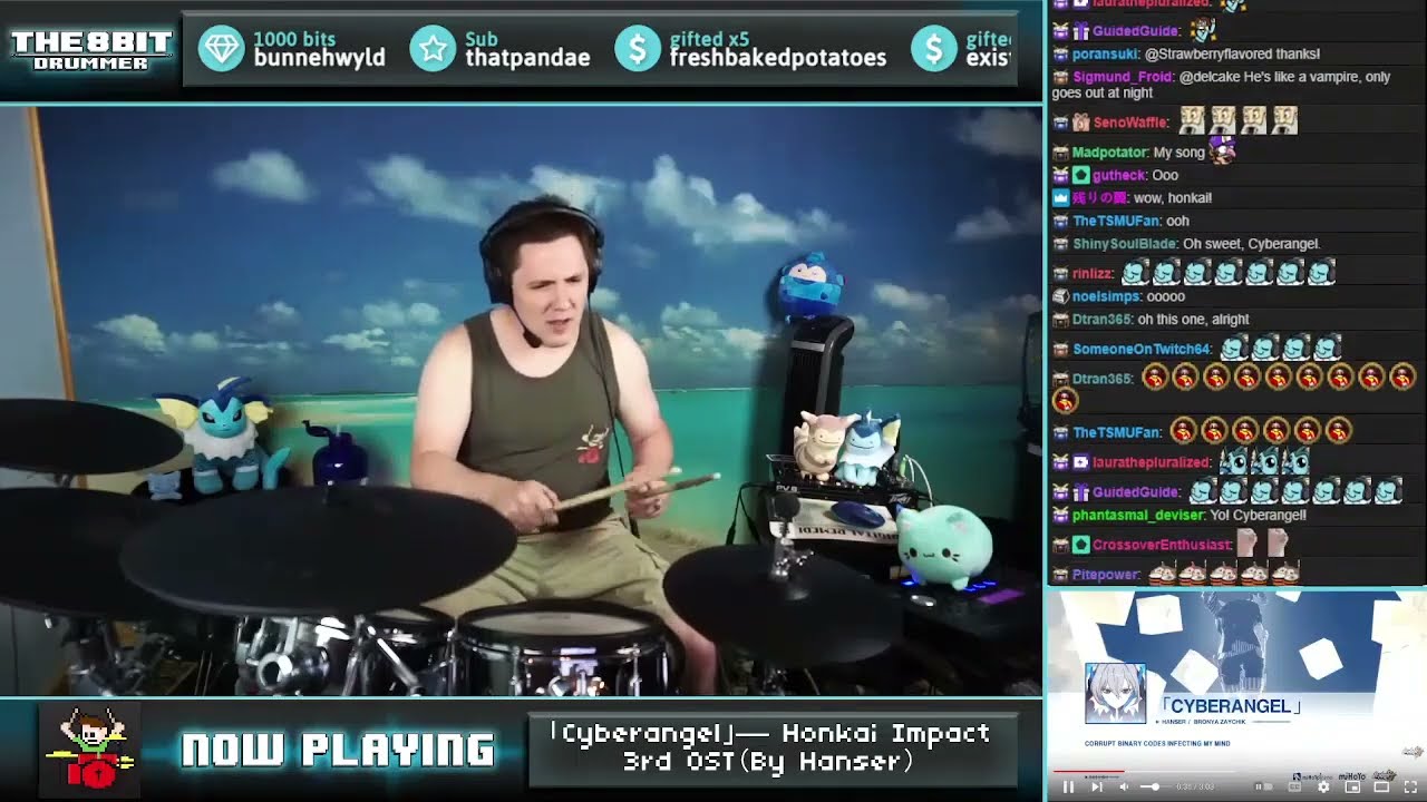 The8BitDrummer plays 