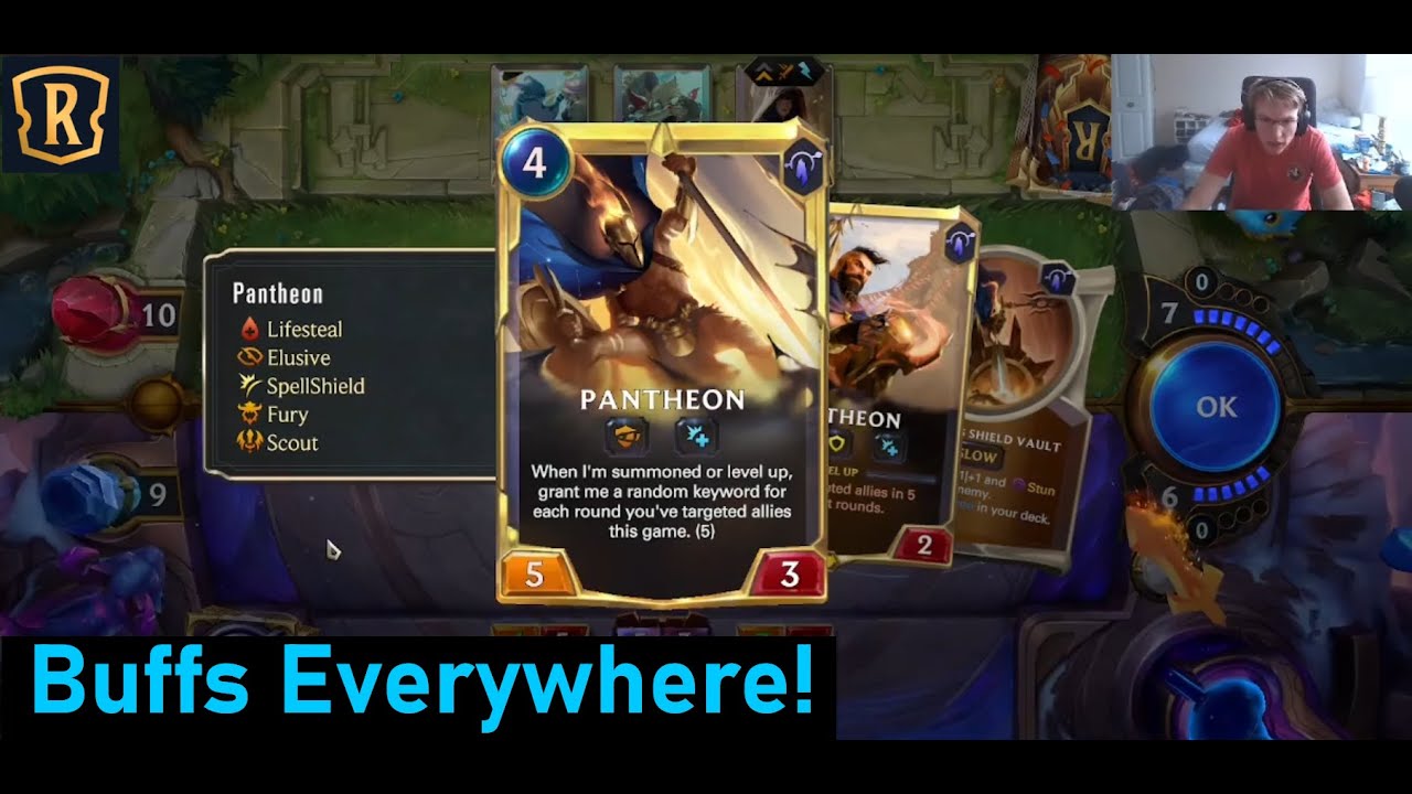 Pantheon Taric Deck in Action! | LOR New Card Gameplay!