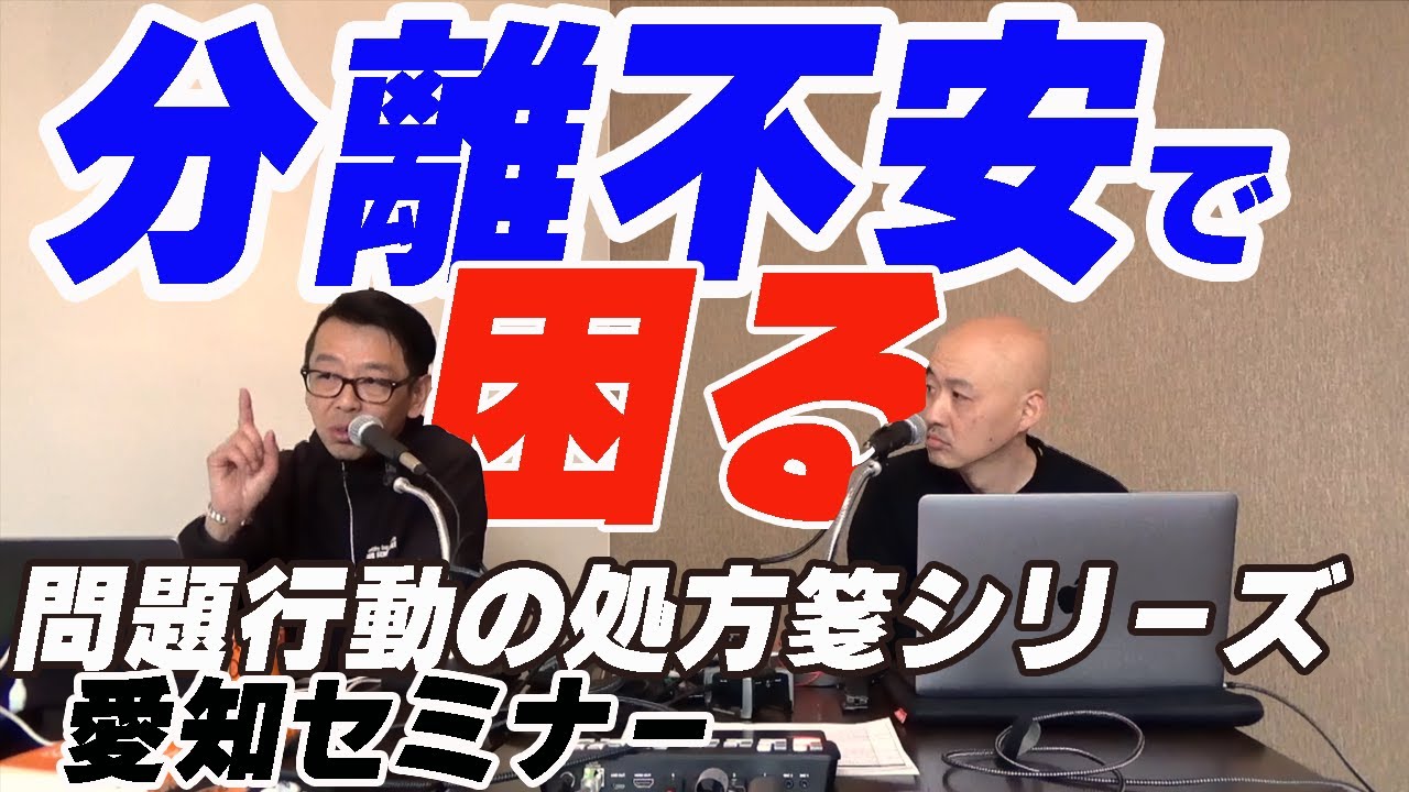 分離不安で困るの処方箋　0319愛知セミナー