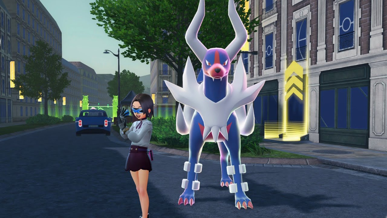 SHINY ALPHA MEGA HOUNDOOM after 206 ZONE RESETS in POKEMON LEGENDS: Z-A