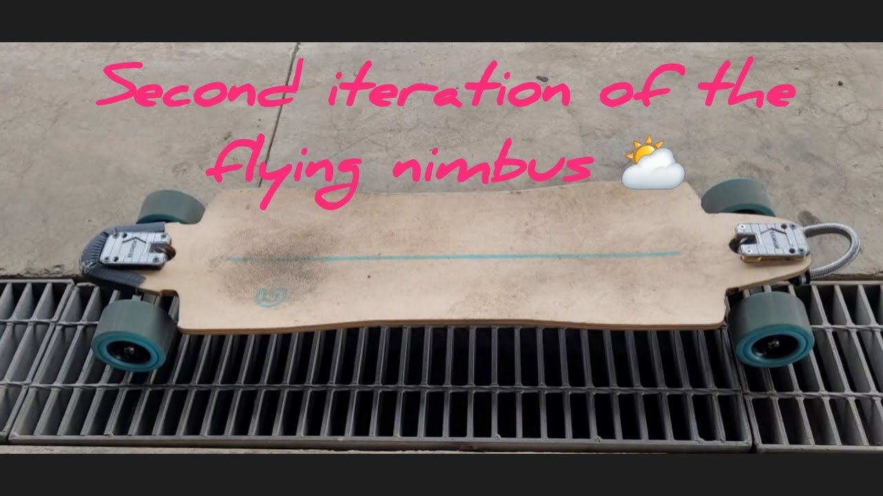 Second iteration of the flying nimbus full Indie longboard 