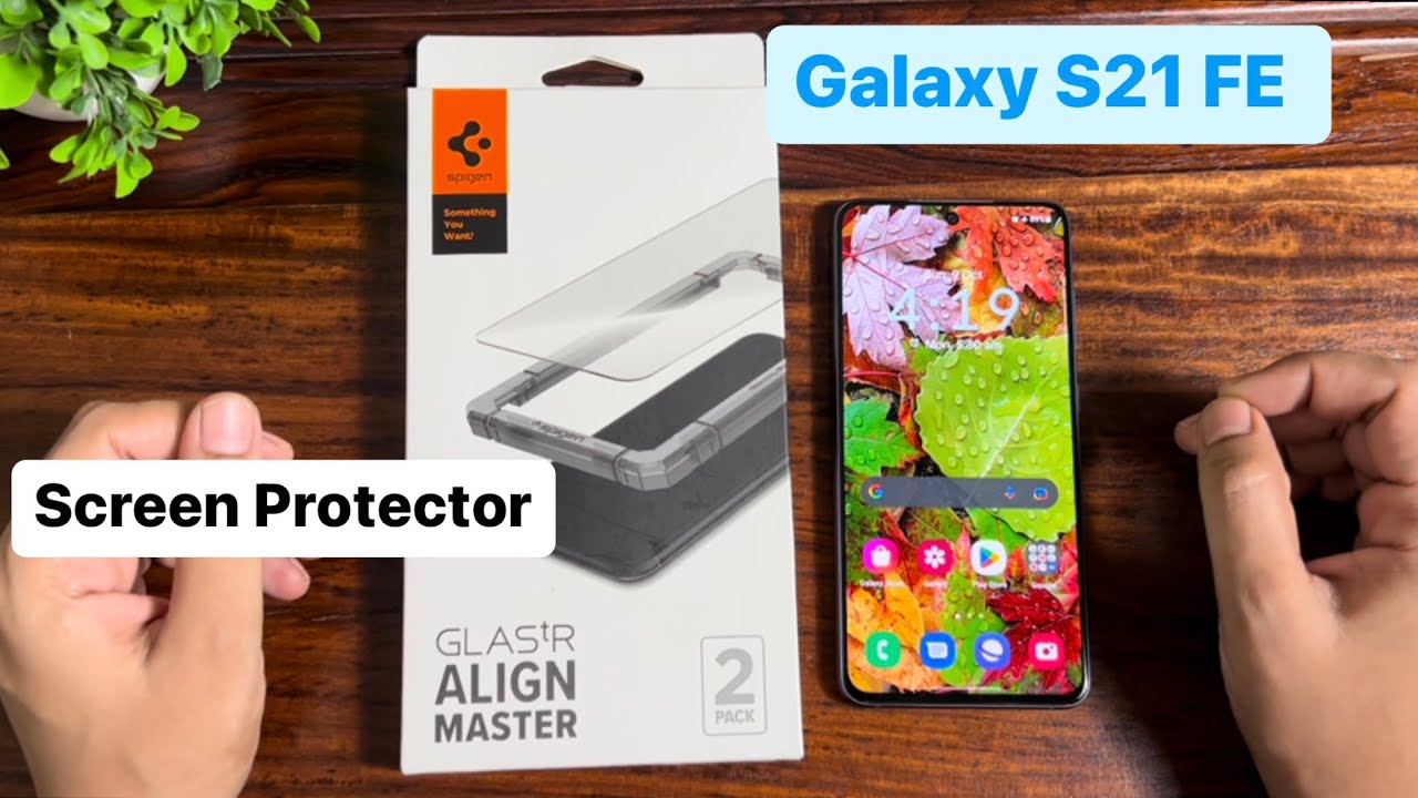 Galaxy S21 FE Screen Protector || Protect your phone’s screen #temperedglass #screenprotector #s21fe
