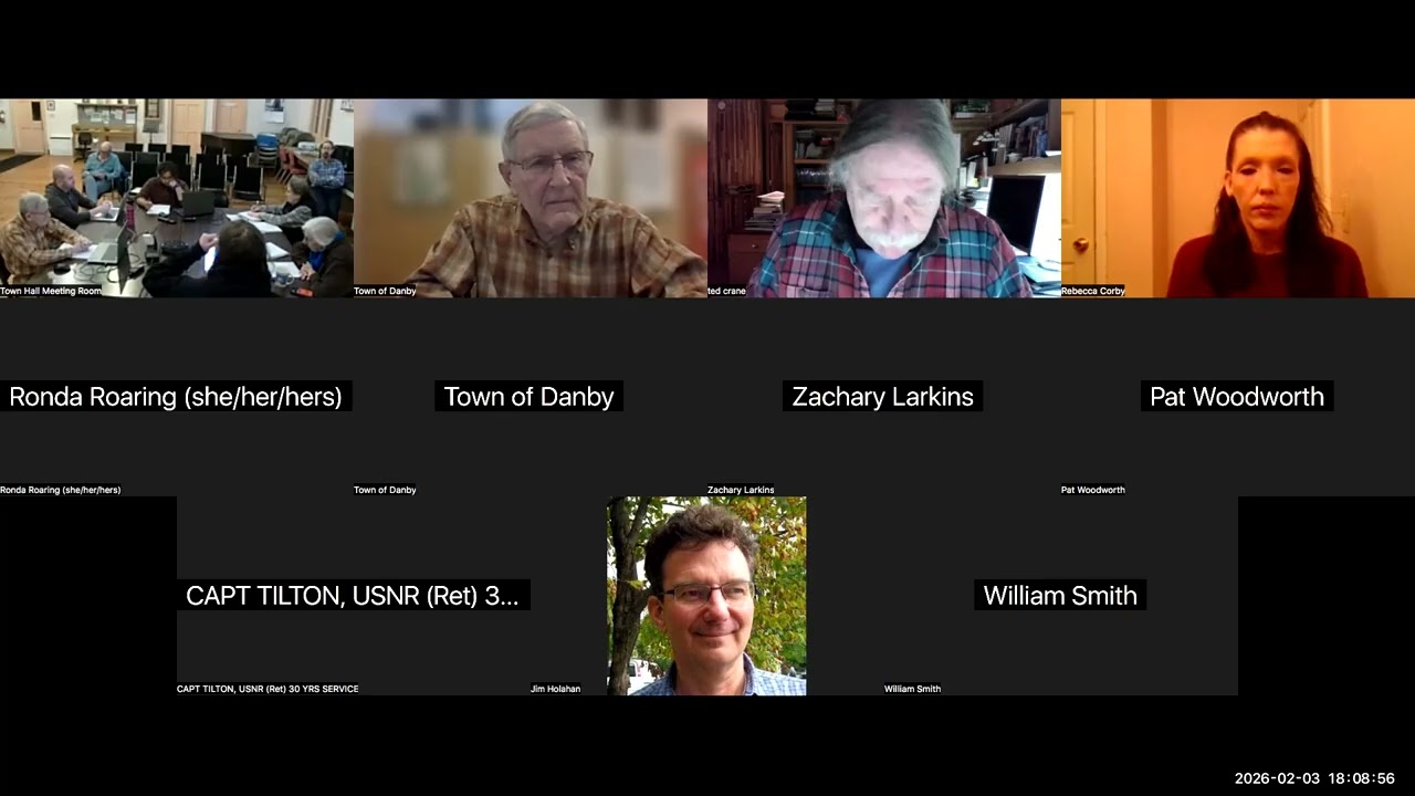 Danby Town Board 20260203