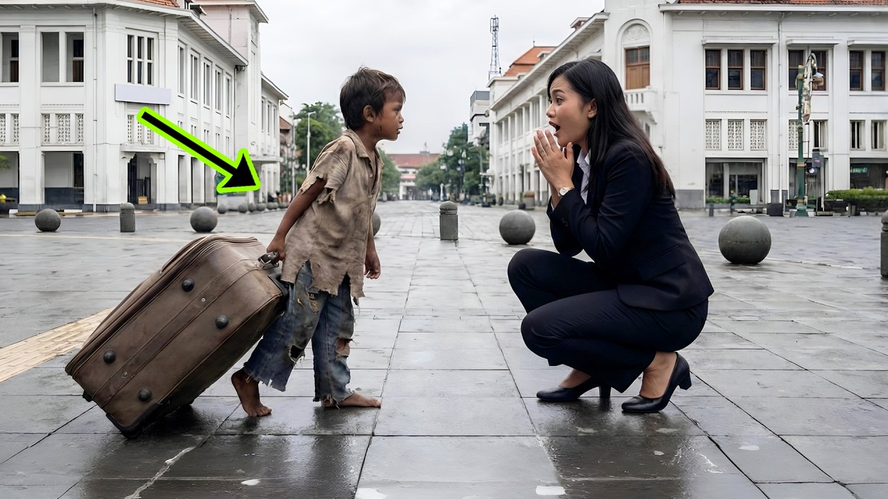 Viral !! Niat Kembalikan Koper Milik Wanita Milyader Pengemis Ini Justru Diangkat Jadi Putra Kandung