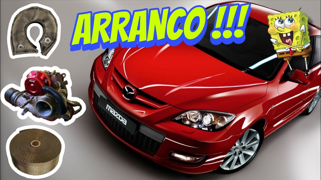 Instalo turbo y aislantes térmicos al sistema de escape / MAZDA SPEED 3 2008 