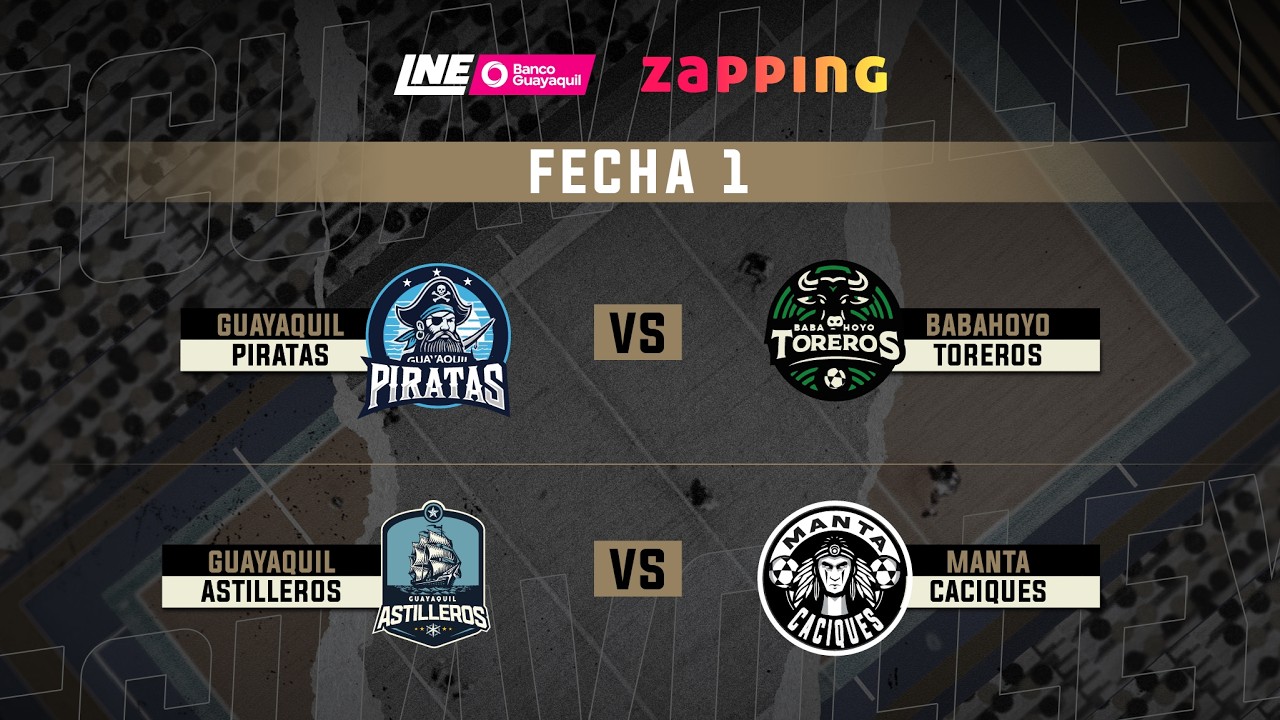 🔴EN VIVO  | Liga Nacional de Ecuavóley Banco Guayaquil Conectada Por Xtrim 2026 | Día 1